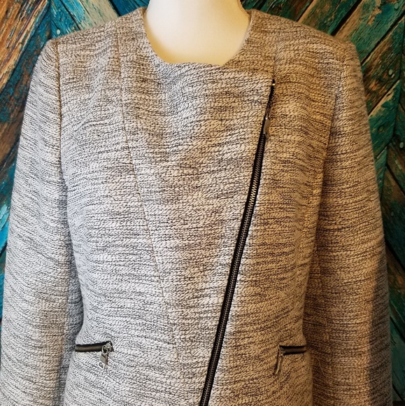 Rare Banana Republic Moto style Womens Jacket 10p - Picture 4 of 8